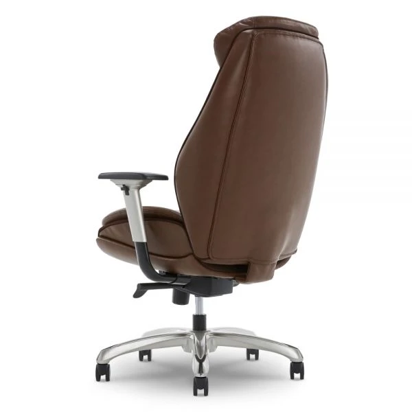 Shaquille O'Neal Zethus Ergonomic Bonded Leather High-Back Executive Chair, Brown 5 Shaquille O'Neal Zethus Ergonomic Bonded Leather High-Back Executive Chair, Brown - Image 5