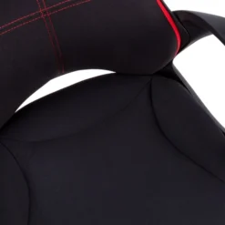 Monarch Specialties Office Chair, Gaming, Adjustable Height, Swivel, Ergonomic, Armrests, Computer Desk, Work, Black And Red Fabric, Black Metal, Contemporary, Modern -office furniture sale b1640854cf356afd8aa90ee053719233d4