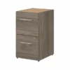 Bush Business Furniture Office 500 16W 2 Drawer File Cabinet In Modern Hickory - Assembled