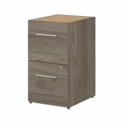 Bush Business Furniture Office 500 16W 2 Drawer File Cabinet In Modern Hickory - Assembled