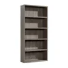 Sauder Optimum Bookcase, 73-1/2"H, 5 Shelves, Mystic Oak