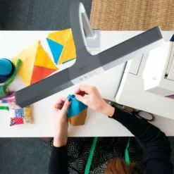 OttLite Perform LED Desk Lamp, 24-3/4"H, White -office furniture sale b2d0b30fcb7b4083cd96234ad19918ec89