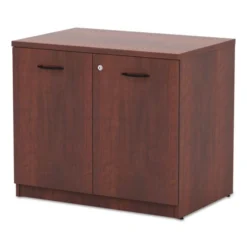 Alera Valencia Series Storage Cabinet, 34.13w X 22.78d X 29h, Medium Cherry 5 Alera Valencia Series Storage Cabinet, 34.13w X 22.78d X 29h, Medium Cherry -office furniture sale b383870312efb71de75096aef1501ac1cd