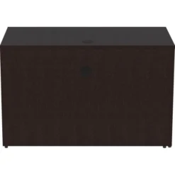 Lorell Essentials Espresso Laminate Return Shell -office furniture sale b435c556f14990160a402a4366662dd21c