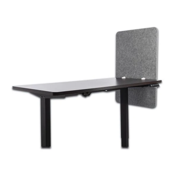 Lumeah Desk Modesty Adjustable Height Desk Screen Cubicle Divider And Privacy Partition, 23.5 X 1 X 36, Polyester, Gray 1 Lumeah Desk Modesty Adjustable Height Desk Screen Cubicle Divider And Privacy Partition, 23.5 X 1 X 36, Polyester, Gray
