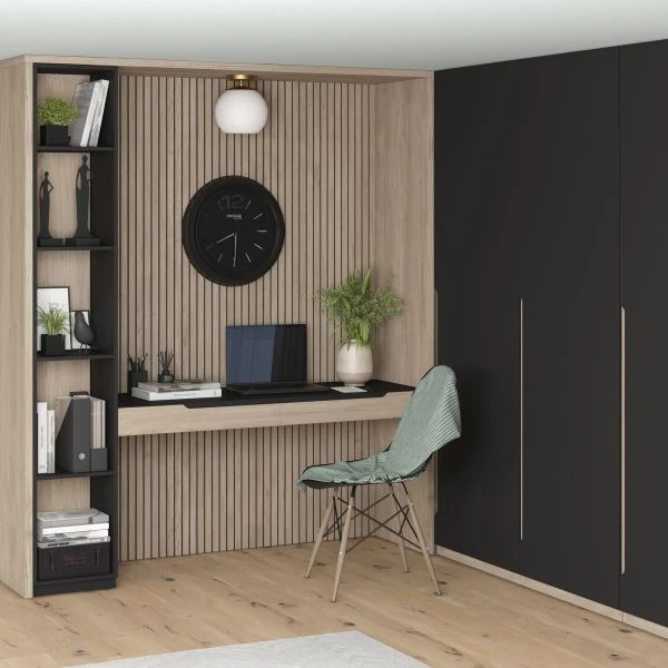 Bartlett 9" Wide Semi Flush Mount With Glass Shade In Brass/White Milk 2 Bartlett 9" Wide Semi Flush Mount With Glass Shade In Brass/White Milk - Image 2