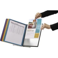 Durable VARIO Reference Desktop System, 10 Panels, Assorted Borders And Panels -office furniture sale b6eb7916515135b56bc92d68ee878ce9e2