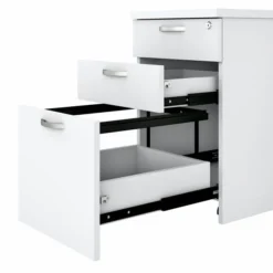 Bush Business Furniture Easy Office 3 Drawer Mobile File Cabinet In Pure White -office furniture sale b75a4ffa75caaa6c14ebd12bbfeb8f5a15