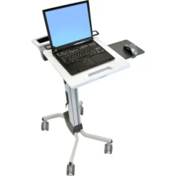 Ergotron Neo-Flex Metal Laptop Cart, Gray