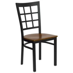 Flash Furniture Window Back Metal Restaurant Chair -office furniture sale b7d1c512ebf38d816f180201b74367b3ca