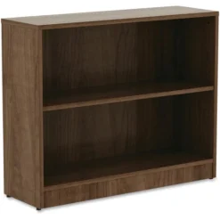 Lorell Walnut Laminate Bookcase -office furniture sale b99817a9634536cdc610756ac4685b87fe
