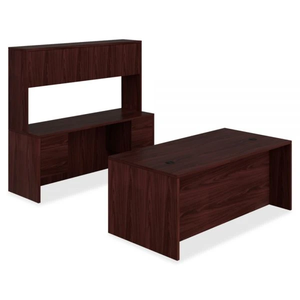 HON 10500 Series "L" Workstation Left Pedestal Desk, 66" X 30" X 29.5", Mahogany 3 HON 10500 Series "L" Workstation Left Pedestal Desk, 66" X 30" X 29.5", Mahogany - Image 3