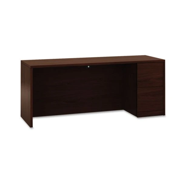 HON 10500 Series Full-Height Right Pedestal Credenza, 72w X 24d X 29.5h, Mahogany 1 HON 10500 Series Full-Height Right Pedestal Credenza, 72w X 24d X 29.5h, Mahogany