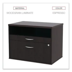 Alera Open Office Desk Series Low File Cabinet Credenza, 2-Drawer: Pencil/File,Legal/Letter,1 Shelf,Espresso,29.5x19.13x22.88 11 Alera Open Office Desk Series Low File Cabinet Credenza, 2-Drawer: Pencil/File,Legal/Letter,1 Shelf,Espresso,29.5x19.13x22.88 -office furniture sale bcd1d53c8084d15a01ff88d2bae13a153a