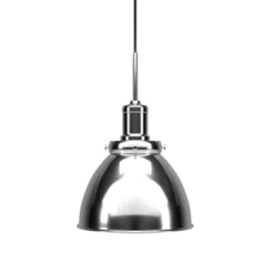 Madison 12" Wide Pendant With Metal Shade In Polished Nickel/Polished Nickel -office furniture sale bd30c3f477bcad59d3d56734d28f2ea123