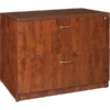 Alera Valencia Series Lateral File, 2 Legal/Letter-Size File Drawers, Medium Cherry, 34" X 22.75" X 29.5"
