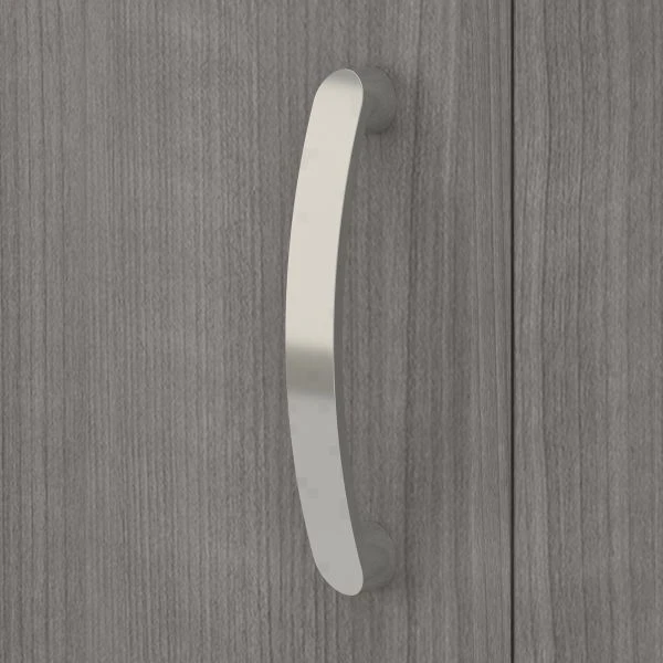 Bush Business Furniture Universal 44W 3 Piece Modular Storage Set With Floor And Wall Cabinets In Platinum Gray 6 Bush Business Furniture Universal 44W 3 Piece Modular Storage Set With Floor And Wall Cabinets In Platinum Gray - Image 6