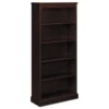 HON 94000 Series Five-Shelf Bookcase, 35.75w X 14.31d X 78.25h, Mahogany