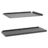 HON Manage Series Shelf And Tray Kit, Steel, 17.5 X 9 X 1, Ash