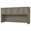 Bush Business Furniture Hybrid 72W Desk Hutch In Modern Hickory