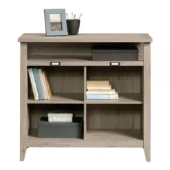 Sauder Summit Station 36"H 4-Cube Bookcase, Laurel Oak