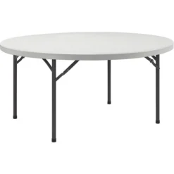 Lorell Banquet Round Folding Table -office furniture sale befc7a28886e3273e5dfd426e47722e204