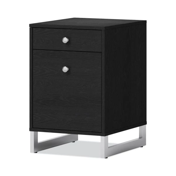 Whalen Asherton Two-Drawer Vertical File Cabinet, Box/File, Legal/Letter, Inkwood Black, 15.44 X 19 X 23.88 1 Whalen Asherton Two-Drawer Vertical File Cabinet, Box/File, Legal/Letter, Inkwood Black, 15.44 X 19 X 23.88