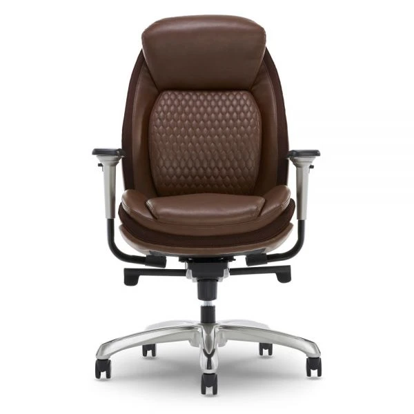 Shaquille O'Neal Zethus Ergonomic Bonded Leather High-Back Executive Chair, Brown 16 Shaquille O'Neal Zethus Ergonomic Bonded Leather High-Back Executive Chair, Brown - Image 16