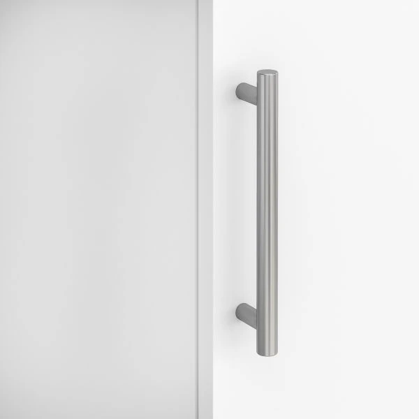 Bush Furniture Somerset 60W L Shaped Desk With Hutch And Lateral File Cabinet In White 3 Bush Furniture Somerset 60W L Shaped Desk With Hutch And Lateral File Cabinet In White - Image 3