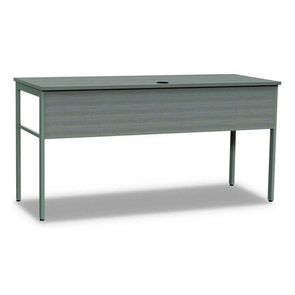 Linea Italia Urban Series Desk Workstation, 59" X 23.75" X 29.5", Ash 3 Linea Italia Urban Series Desk Workstation, 59" X 23.75" X 29.5", Ash - Image 3