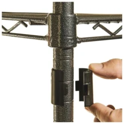 Alera Wire Shelving Starter Kit, Four-Shelf, 36w X 18d X 72h, Black Anthracite 10 Alera Wire Shelving Starter Kit, Four-Shelf, 36w X 18d X 72h, Black Anthracite -office furniture sale c3a60193ca6b65601c0eb2a2da5eee87ee 3