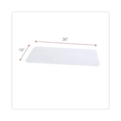 Alera Shelf Liners For Wire Shelving, Clear Plastic, 36w X 18d, 4/Pack 12 Alera Shelf Liners For Wire Shelving, Clear Plastic, 36w X 18d, 4/Pack -office furniture sale c3f2d7464f2b9747064690c68d81f131e4