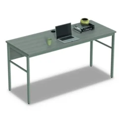 Linea Italia Urban Series Desk Workstation, 59" X 23.75" X 29.5", Ash 18 Linea Italia Urban Series Desk Workstation, 59" X 23.75" X 29.5", Ash -office furniture sale c4c40d6cb1d15552b5496543594861d962