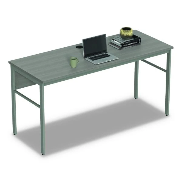 Linea Italia Urban Series Desk Workstation, 59" X 23.75" X 29.5", Ash 9 Linea Italia Urban Series Desk Workstation, 59" X 23.75" X 29.5", Ash - Image 9