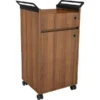 Lorell Mobile Storage Cabinet With Drawer