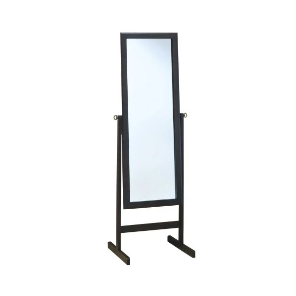 Monarch Specialties Mirror, Full Length, Standing, Floor, 60" Rectangular, Dressing, Bedroom, Brown Wood, Contemporary, Modern 5 Monarch Specialties Mirror, Full Length, Standing, Floor, 60" Rectangular, Dressing, Bedroom, Brown Wood, Contemporary, Modern - Image 5