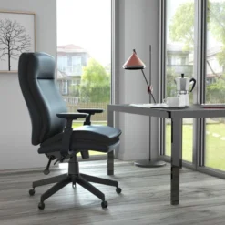 Lorell Premium Vinyl High-back Executive Chair -office furniture sale c58ba26bd5f0cab30865b3b6bd28a78de5