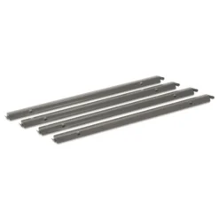 HON Single Cross Rails For HON 30" And 36" Wide Lateral Files, Gray, 4/Pack
