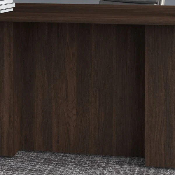 Bush Business Furniture Office 500 72W U Shaped Executive Desk With Drawers In Black Walnut 3 Bush Business Furniture Office 500 72W U Shaped Executive Desk With Drawers In Black Walnut - Image 3