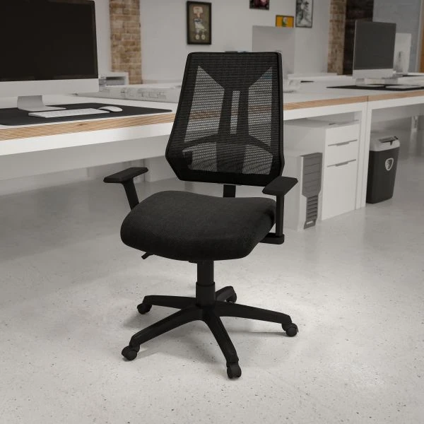 Flash Furniture High Back Mesh Swivel Task Chair With Triple Paddle Control 1 Flash Furniture High Back Mesh Swivel Task Chair With Triple Paddle Control