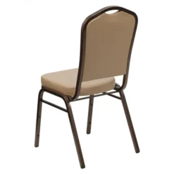 Flash Furniture HERCULES Series Crown Back Stacking Banquet Chair With Tan Vinyl And 2.5'' Thick Seat - Copper Vein Frame 9 Flash Furniture HERCULES Series Crown Back Stacking Banquet Chair With Tan Vinyl And 2.5'' Thick Seat - Copper Vein Frame -office furniture sale c72001dbd46465c854cf5837141c5c5dc2