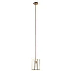 Cuadro 6" Wide Open-Framed Pendant In Brass/No Shade -office furniture sale c8affc8cc985f18a11b5528ff1a3653dc1