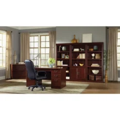 Sauder Heritage Hill 72"H Bookcase, Open 5-Shelf, Classic Cherry -office furniture sale c8b6e1a4c416b927db46c468c05027b460 1
