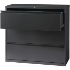 Lorell 3-Drawer Black Lateral File Cabinet, Letter/Legal/A4, 42" Wide, Black 7 Lorell 3-Drawer Black Lateral File Cabinet, Letter/Legal/A4, 42" Wide, Black -office furniture sale c8bbb45d0bfeab443f0e78e737449f4dce