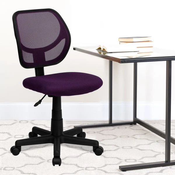 Flash Furniture Low Back Mesh Swivel Task Chair 1 Flash Furniture Low Back Mesh Swivel Task Chair