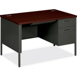 HON Metro Classic Series Right Pedestal Desk, 48" X 30" X 29.5", Mahogany/Charcoal 11 HON Metro Classic Series Right Pedestal Desk, 48" X 30" X 29.5", Mahogany/Charcoal -office furniture sale c8f4067c2842abdab1210f94e76b4889b7