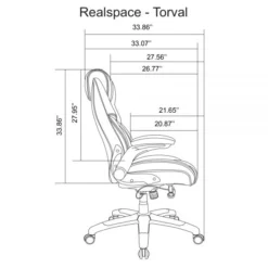Torval Big & Tall Bonded Leather High-Back Computer Chair, Black/Silver, BIFMA Certified 14 Torval Big & Tall Bonded Leather High-Back Computer Chair, Black/Silver, BIFMA Certified -office furniture sale c94dc45a05be4421a5fc87a7ab90d11f22