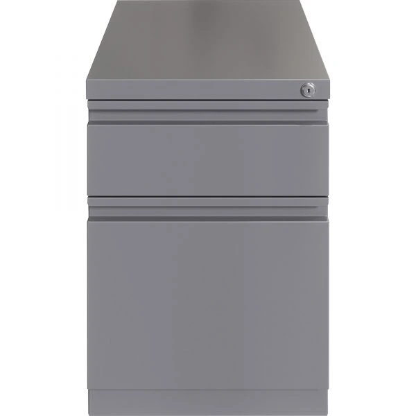 Lorell 20" 2-drawer Box/File Steel Mobile Pedestal 3 Lorell 20" 2-drawer Box/File Steel Mobile Pedestal - Image 3