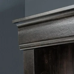 72"H 5-Shelf Bookcase, Peppered Black -office furniture sale c9f3b660f6ad50540aadbde642237c8154