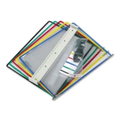 Tarifold, Inc. Wall Unit Reference Starter Set, Five Wire-Reinforced Pockets